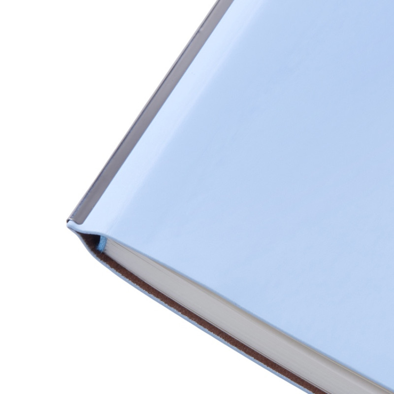 Блокнот А5 "Scribe", гибкая обложка, 96 листов 80 гр/м2, голубой