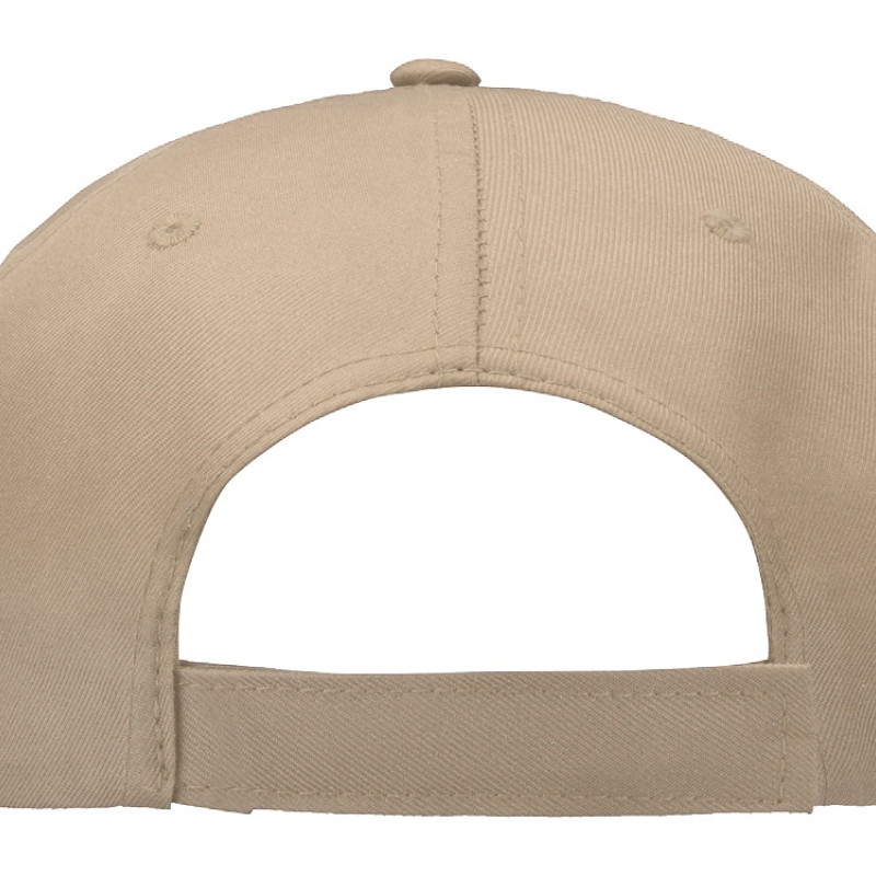 Бейсболка "Poly" 5-ти панельная 120 гр, песочный Бейсболка "Poly" 5-ти панельная 120 гр, песочный