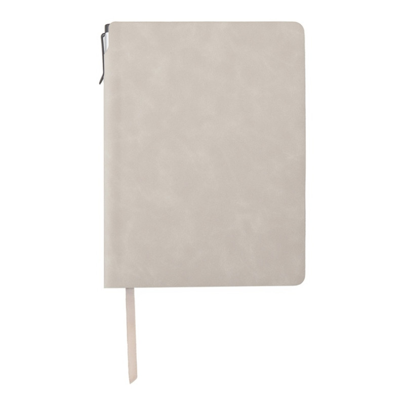 Блокнот А5 "Notepeno Max", 96 листов 80 гр/м2 белой FSC бумаги, бежевый