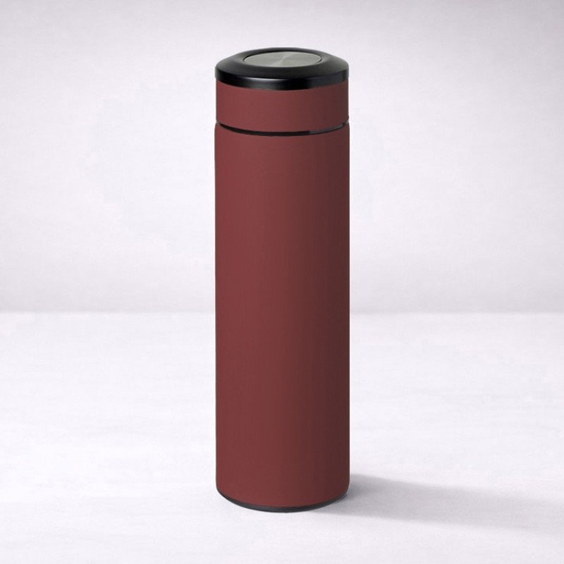 Термос «Confident» с покрытием soft-touch 420мл, бургунди Термос «Confident» с покрытием soft-touch 420мл, бургунди