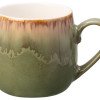 Кружка с вулканическим эффектом по краю Etna, 440 мл, оливковый