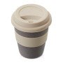 Стакан с силиконовой крышкой "Cafe", beige