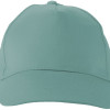 Бейсболка "Memphis" 5-ти панельная 165 гр, припылено-бирюзовый Бейсболка "Memphis" 5-ти панельная 165 гр, припылено-бирюзовый