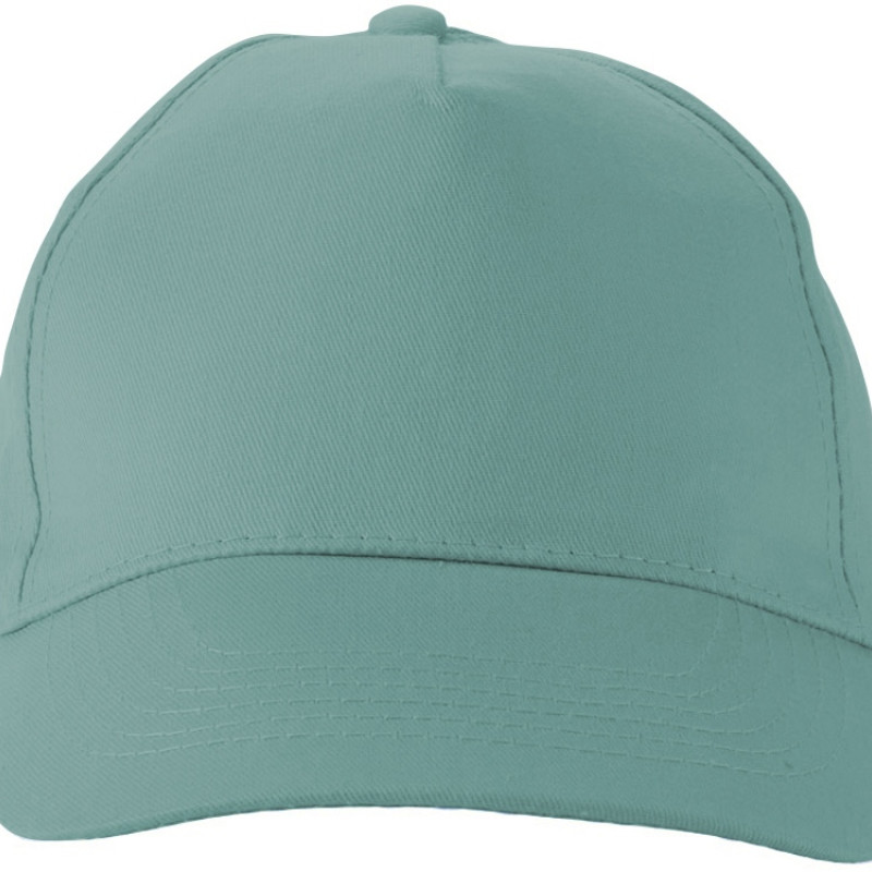 Бейсболка "Memphis" 5-ти панельная 165 гр, припылено-бирюзовый Бейсболка "Memphis" 5-ти панельная 165 гр, припылено-бирюзовый
