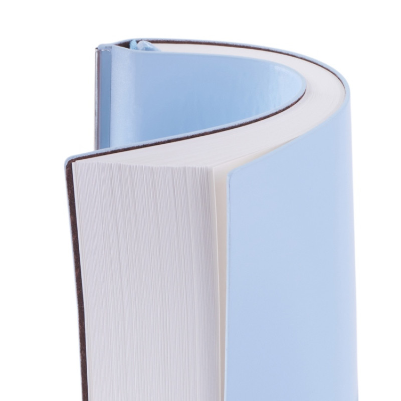 Блокнот А5 "Scribe", гибкая обложка, 96 листов 80 гр/м2, голубой