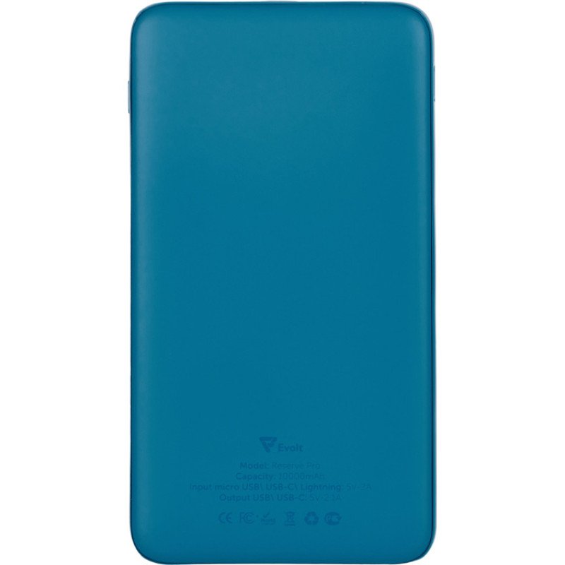 Внешний аккумулятор "Reserve Pro", 10 000 mah, индиго