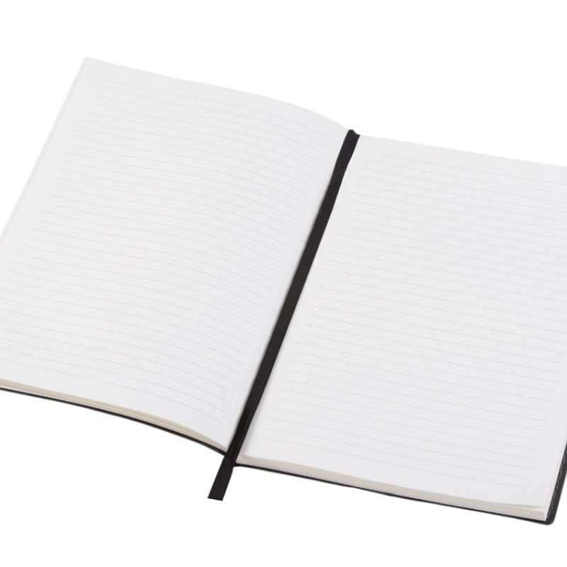 Блокнот А5 "Bradbury", гибкая обложка, 80 листов 80 гр/м2 FSC бумага, темно-серый