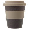 Стакан с силиконовой крышкой "Cafe", beige