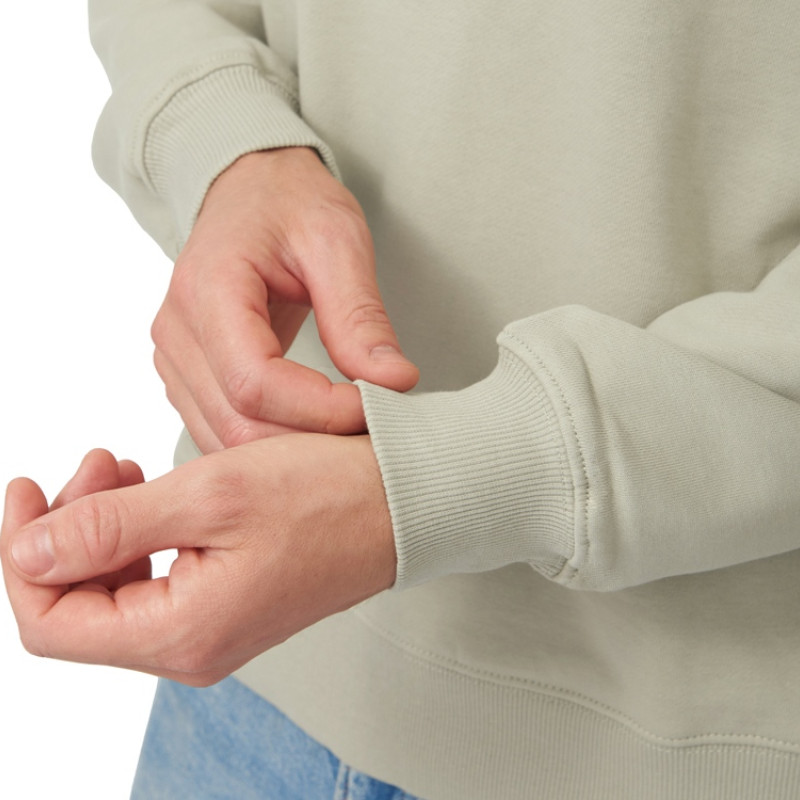 Свитшот оверсайз с рукавом реглан «Belgrade», унисекс, оливковый