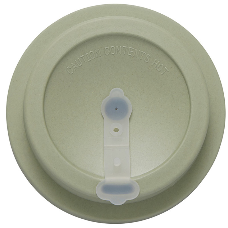 Термокружка "Muffin" из натуральных волокон, оливковый