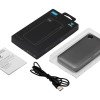 Внешний аккумулятор с дисплеем «Mild», 10 000 mAh, темно-серый Внешний аккумулятор с дисплеем «Mild», 10 000 mAh, темно-серый