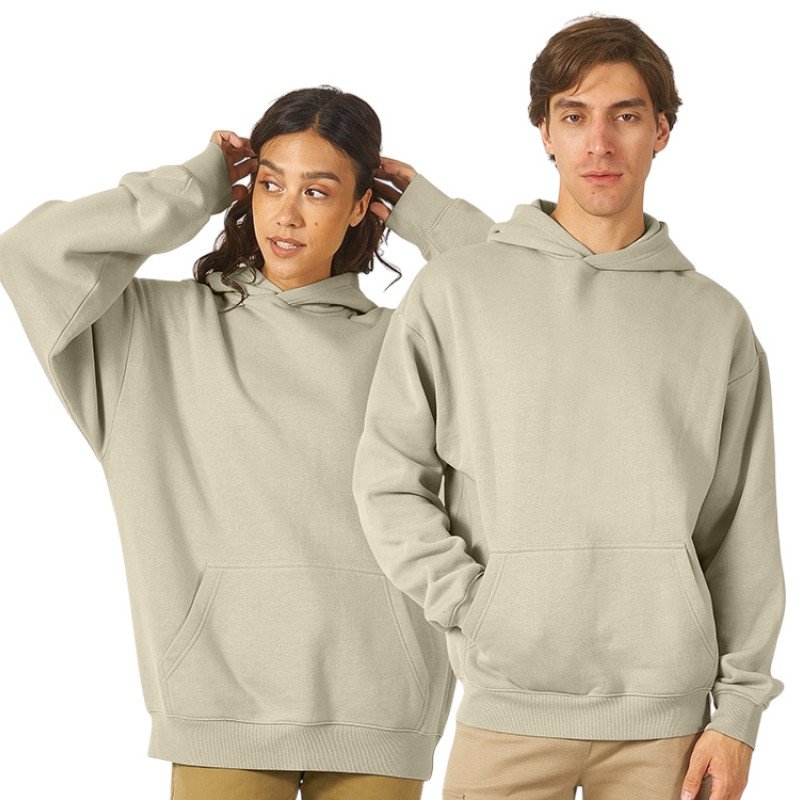 Толстовка с капюшоном оверсайз «Berlin» унисекс, оливковый