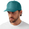 Бейсболка "Poly" 5-ти панельная 120гр, пыльно-бирюзовый