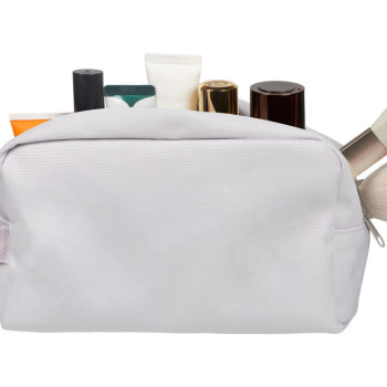 Косметичка из переработанной ткани "Lia", жемчужный