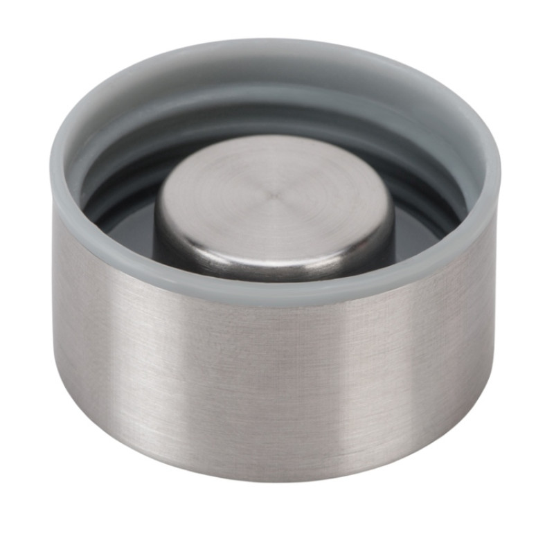 Стальная бутылка "Rely", 650 мл, антрацит