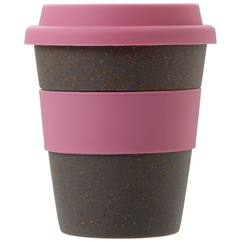 Стакан с силиконовой крышкой "Cafe", dust pink Стакан с силиконовой крышкой "Cafe", dust pink