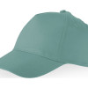Бейсболка "Memphis" 5-ти панельная 165 гр, припылено-бирюзовый Бейсболка "Memphis" 5-ти панельная 165 гр, припылено-бирюзовый