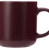 Кружка матовая Rita, 410мл, бургунди