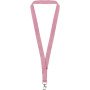 Ланьярд с карабином, пыльно-розовый