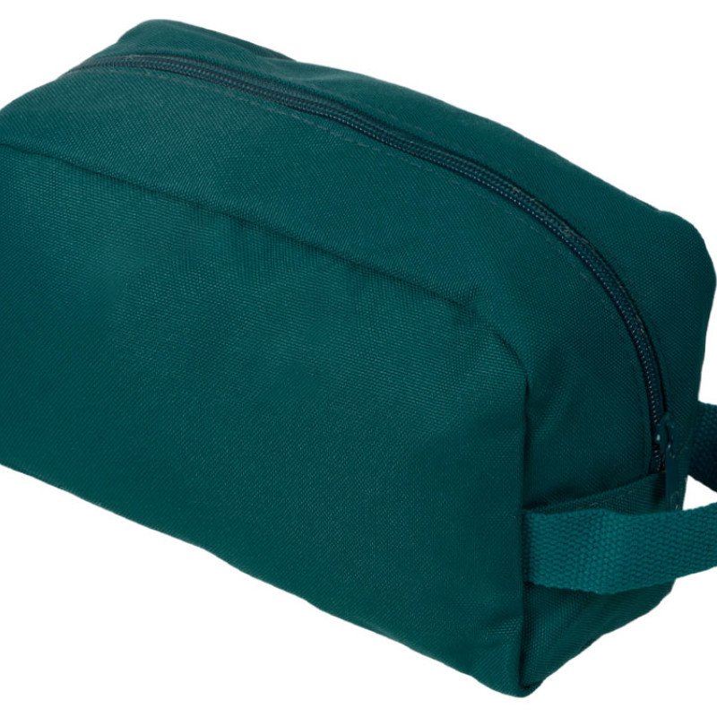 Косметичка из переработанной ткани "Lia", цвет морской волны