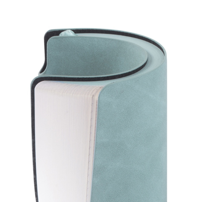 Блокнот А5 "Notepeno Max", 96 листов 80 гр/м2 белой FSC бумаги, цвет морской волны