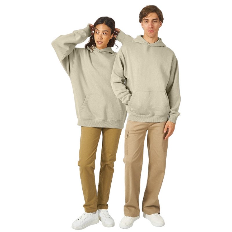 Толстовка с капюшоном оверсайз «Berlin» унисекс, оливковый
