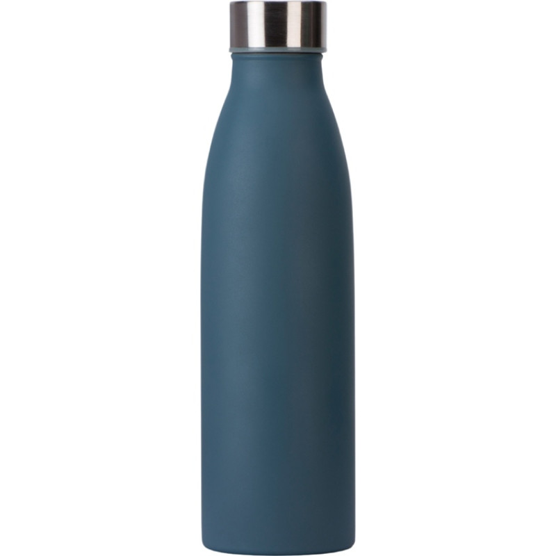 Стальная бутылка "Rely", 650 мл, антрацит