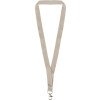 Ланьярд с карабином, бежевый