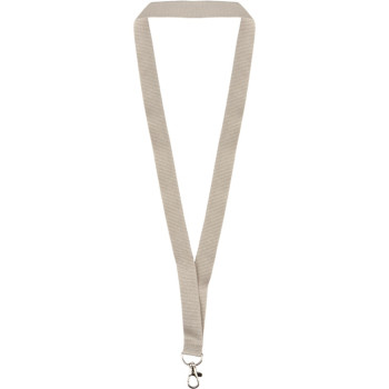 Ланьярд с карабином, бежевый