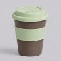Стакан с силиконовой крышкой "Cafe", olive