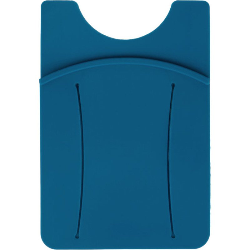 Картхолдер для телефона с держателем «Trighold», сине-зеленый