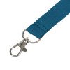 Ланьярд с карабином, цвет морской волны