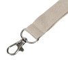 Ланьярд с карабином, бежевый