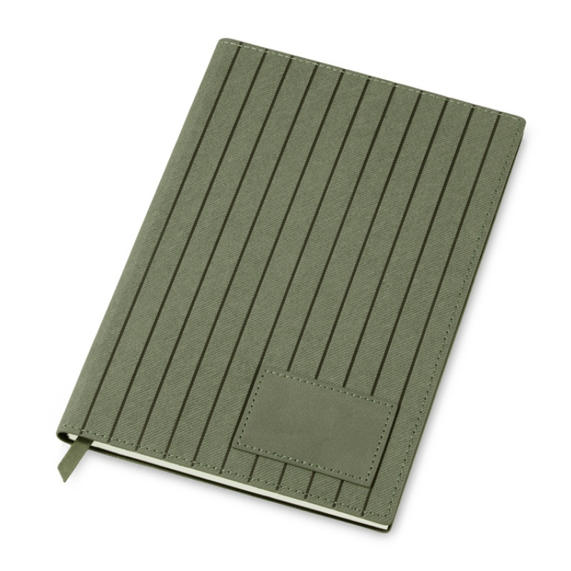 Блокнот А5 "Bradbury", гибкая обложка, 80 листов 80 гр/м2 FSC бумага, оливковый