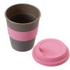 Стакан с силиконовой крышкой "Cafe", dust pink Стакан с силиконовой крышкой "Cafe", dust pink