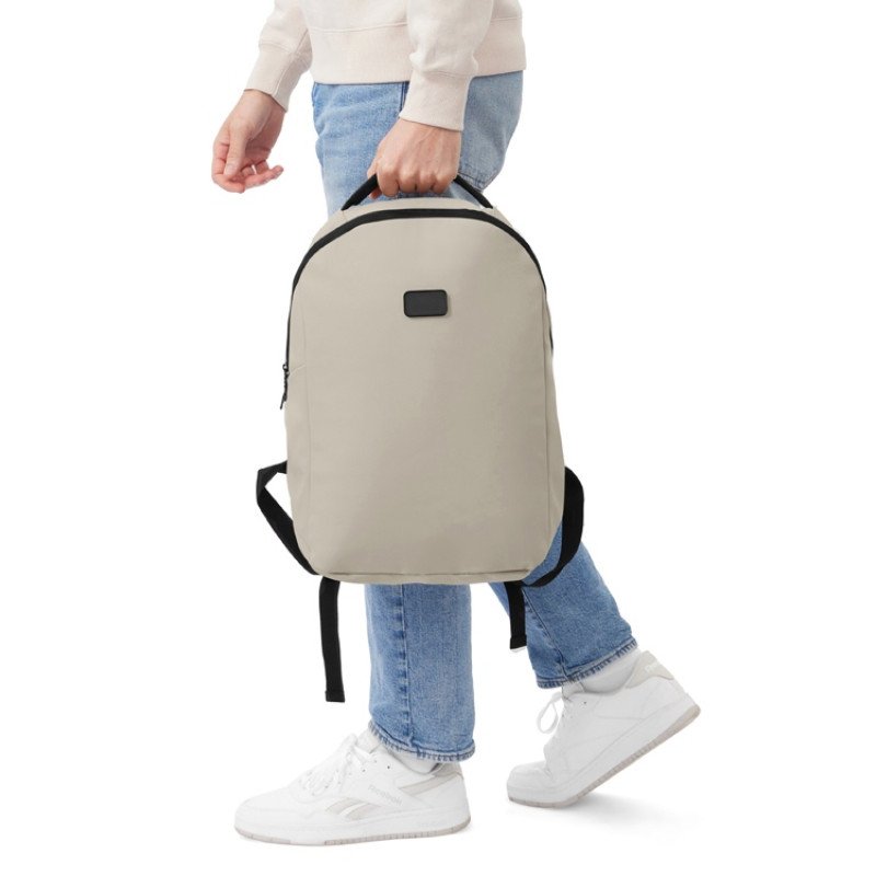 Рюкзак Sofit для ноутбука из экокожи, оливковый Рюкзак Sofit для ноутбука из экокожи, оливковый