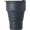 Силиконовый складной стакан "GoCup", темно-серый