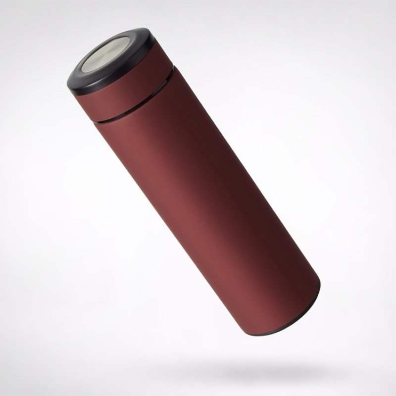 Термос «Confident» с покрытием soft-touch 420мл, бургунди Термос «Confident» с покрытием soft-touch 420мл, бургунди