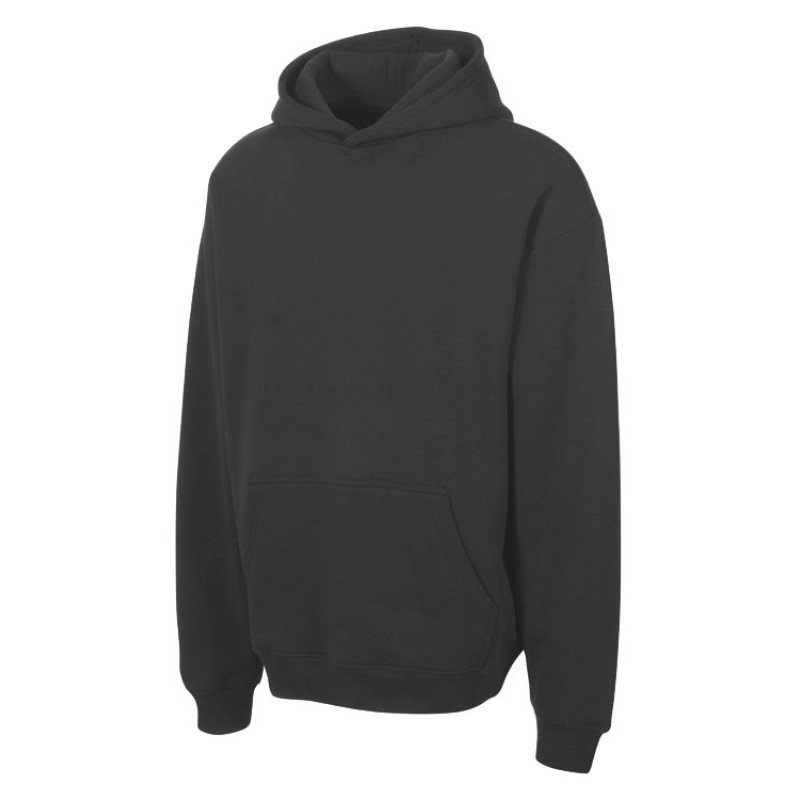 Толстовка с капюшоном оверсайз «Berlin» унисекс, темно-серый