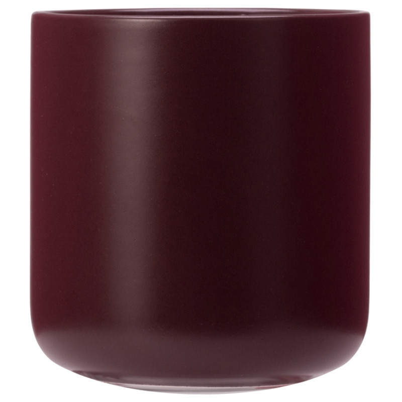 Кружка матовая Rita, 410мл, бургунди
