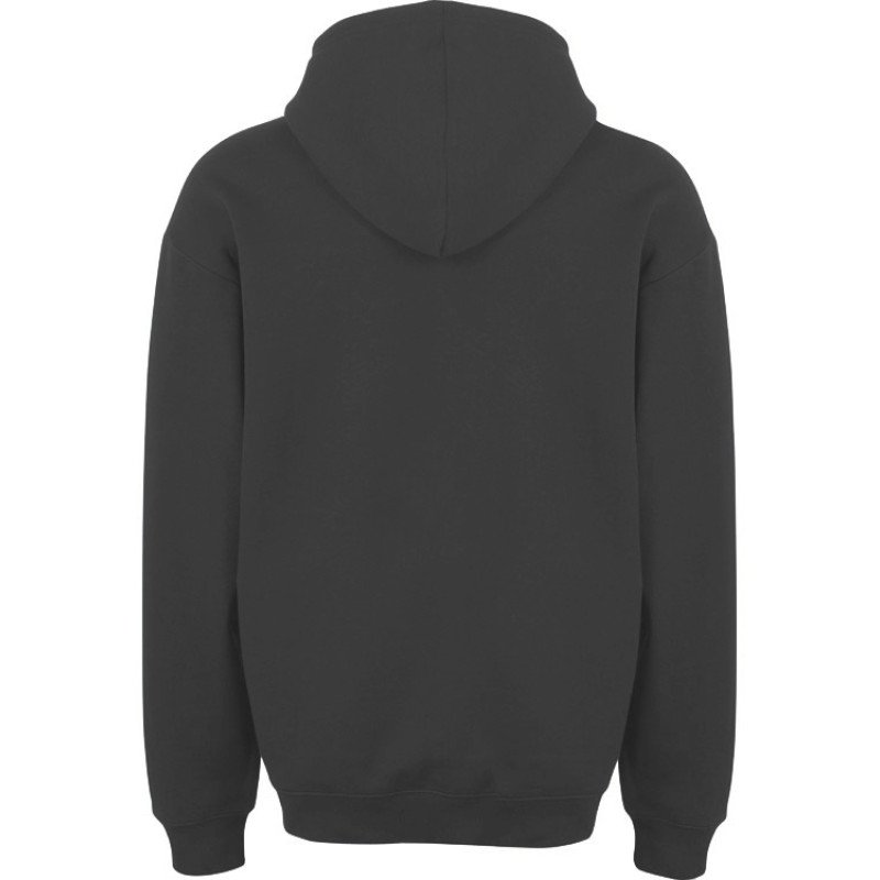 Толстовка с капюшоном оверсайз «Berlin» унисекс, темно-серый