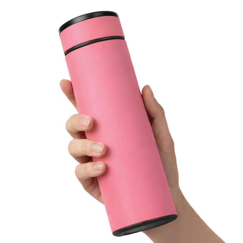 Термос «Confident» с покрытием soft-touch 420мл, пыльная роза Термос «Confident» с покрытием soft-touch 420мл, пыльная роза