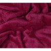 Плед мягкий флисовый Fancy, бордовый