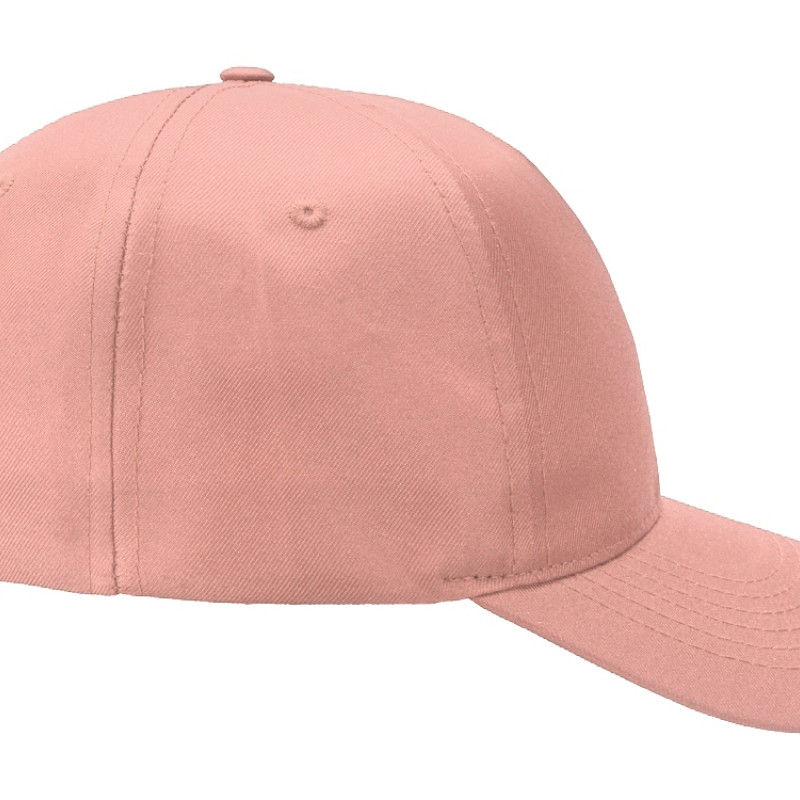 Бейсболка "Poly" 5-ти панельная 120гр, лососевый Бейсболка "Poly" 5-ти панельная 120гр, лососевый