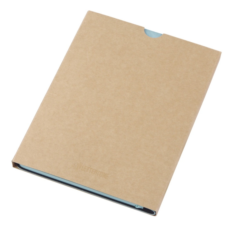 Блокнот А5 "Notepeno Max", 96 листов 80 гр/м2 белой FSC бумаги, цвет морской волны