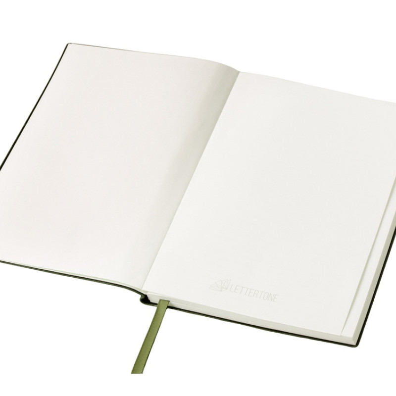 Блокнот А5 "Bradbury", гибкая обложка, 80 листов 80 гр/м2 FSC бумага, оливковый