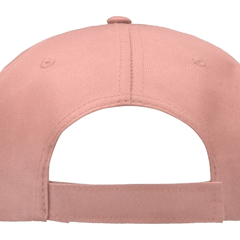 Бейсболка "Poly" 5-ти панельная 120гр, лососевый Бейсболка "Poly" 5-ти панельная 120гр, лососевый