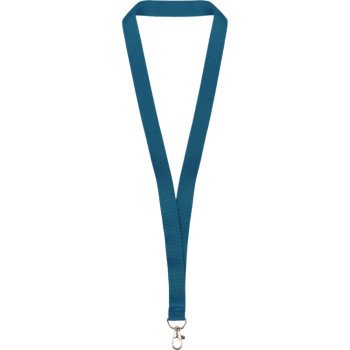 Ланьярд с карабином, цвет морской волны