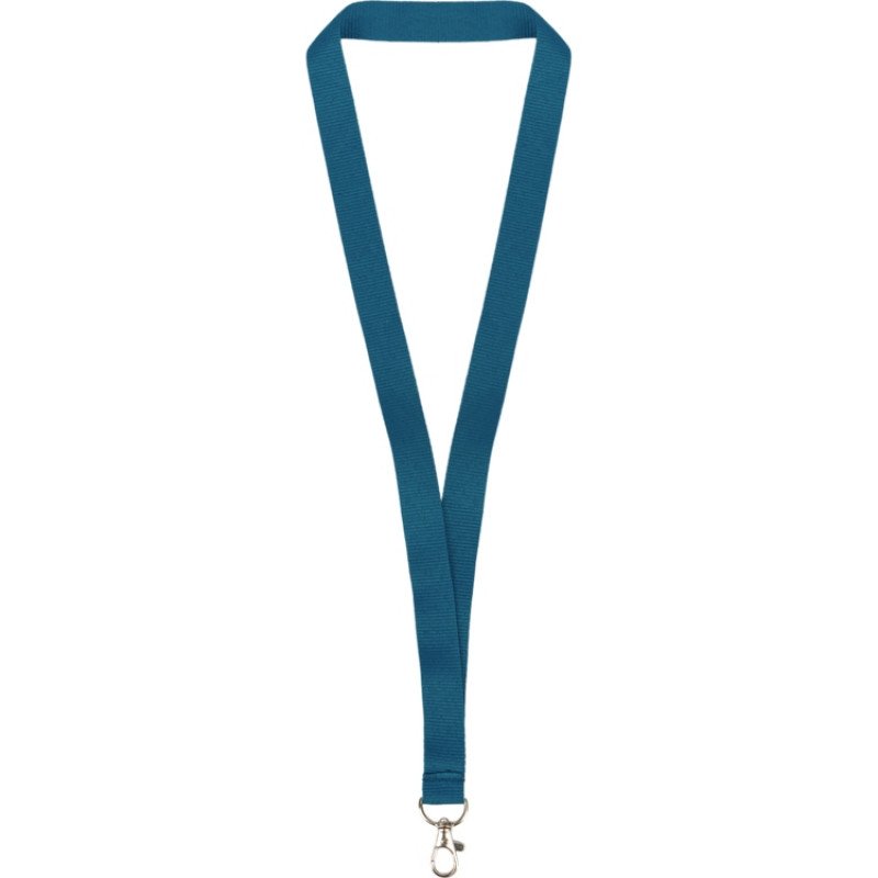 Ланьярд с карабином, цвет морской волны