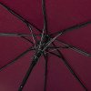 Зонт-полуавтомат Roof с куполом из переработанного пластика, бургунди 7421C